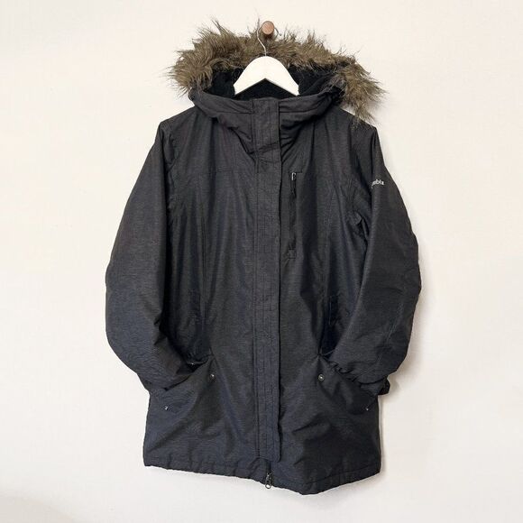 Columbia Beverly Mountain II OmniHeat Ski Coat with Faux Fur Trim - Picture 1 of 8